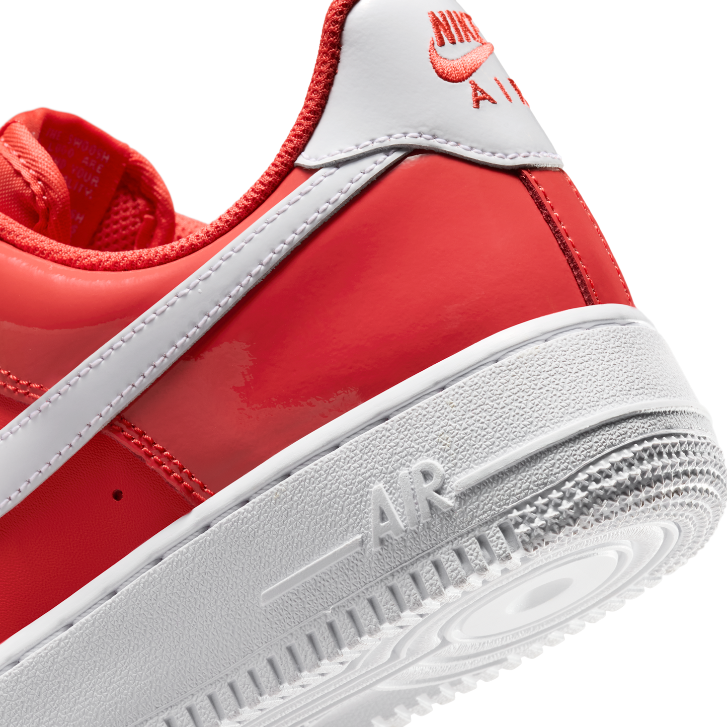 Nike Air Force 1 Low '07 Patent Light Crimson White (Women's)