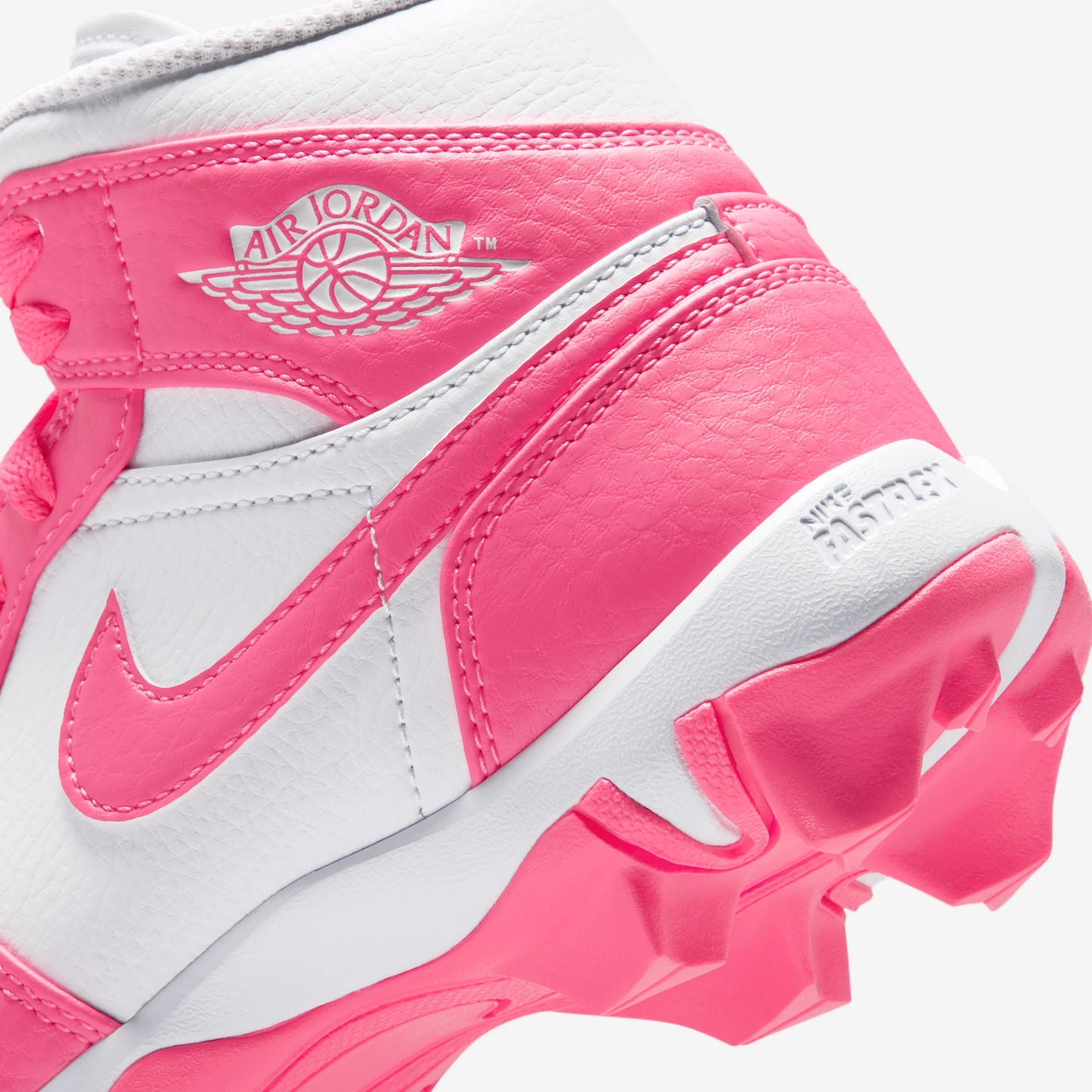 Jordan 1 Mid Cleat White Digital Pink (GS)