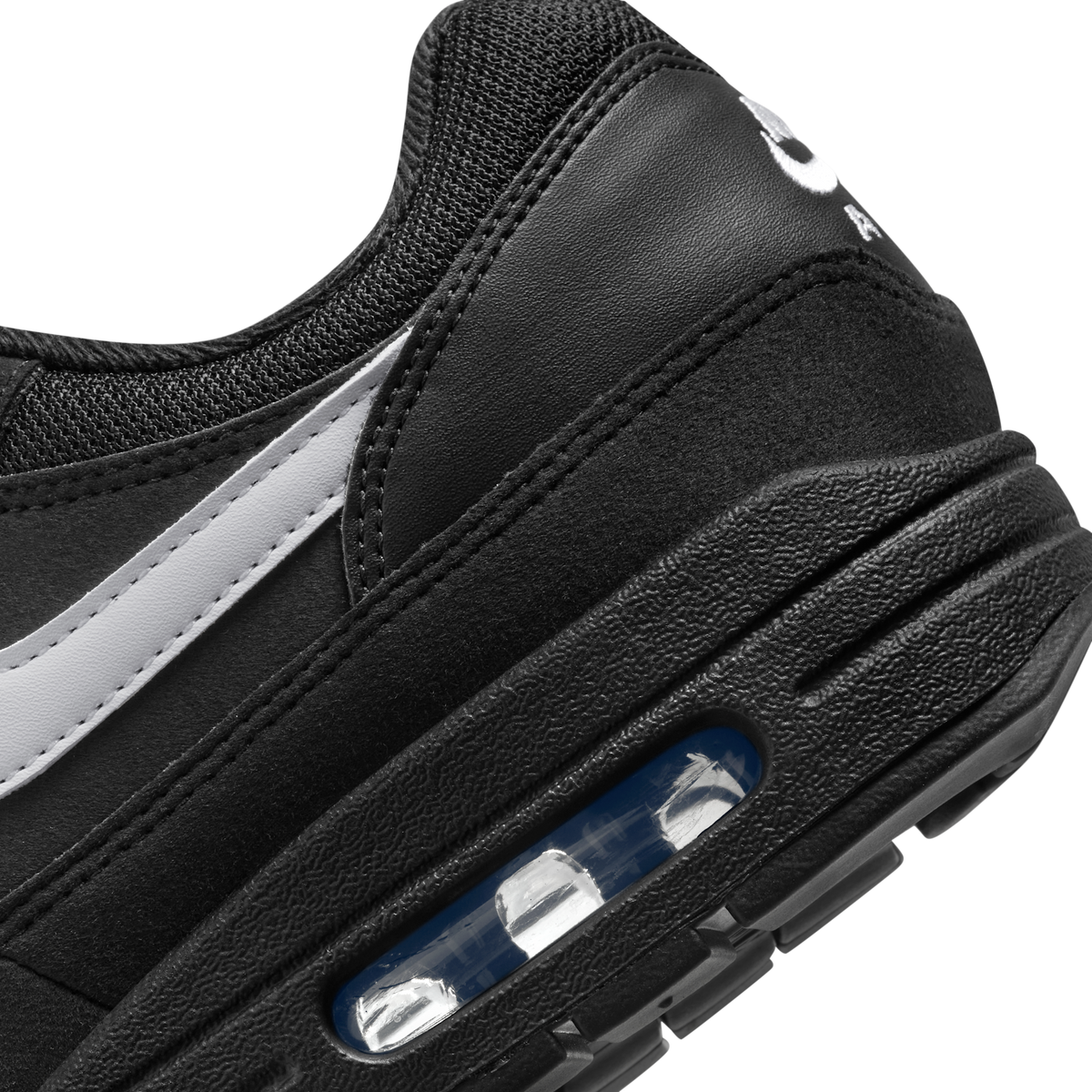 Nike Air Max 1 Black White Swoosh