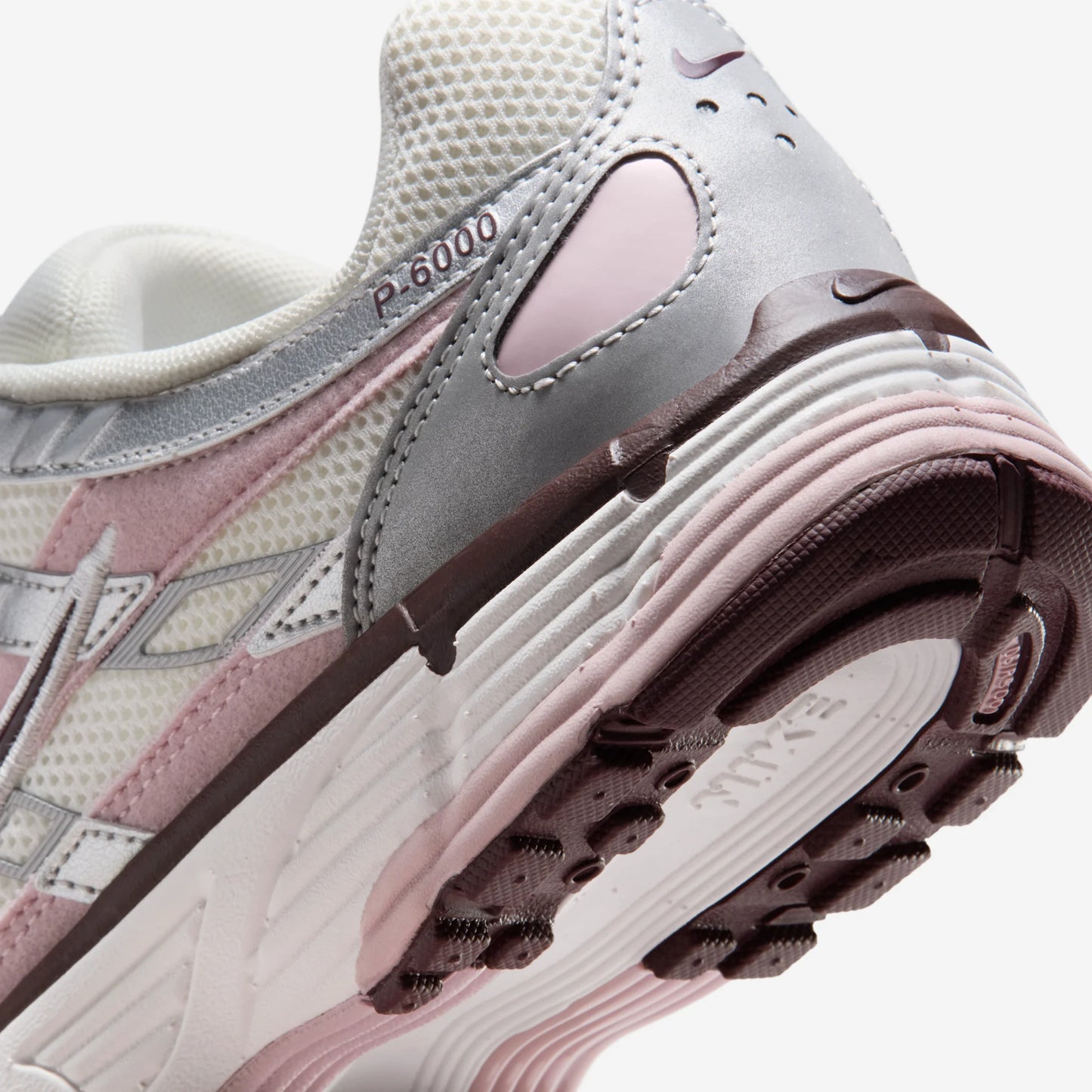 Nike P-6000 Silver Burgundy Plum Chalk (Women's)