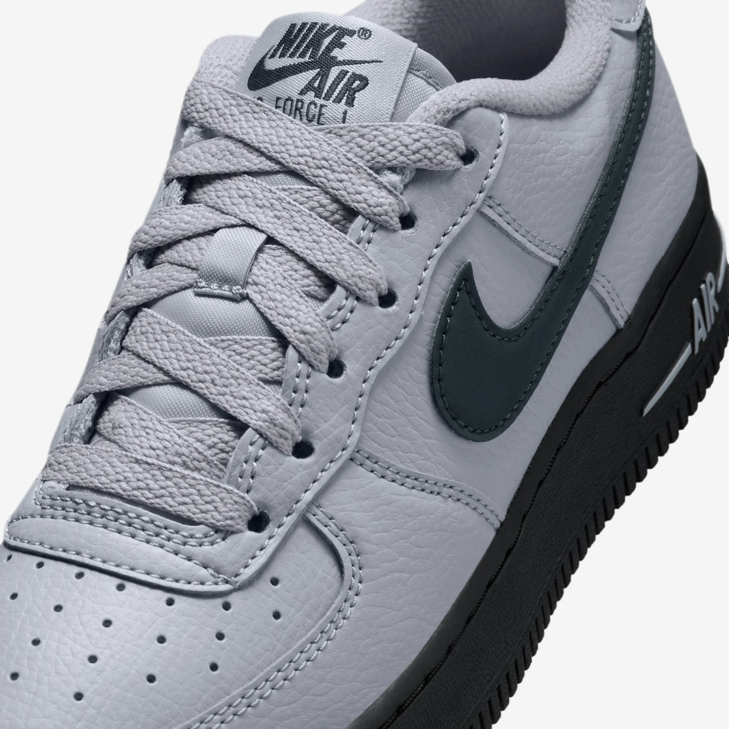 Nike Air Force 1 Low Wolf Grey Dark Smoke Grey (GS)