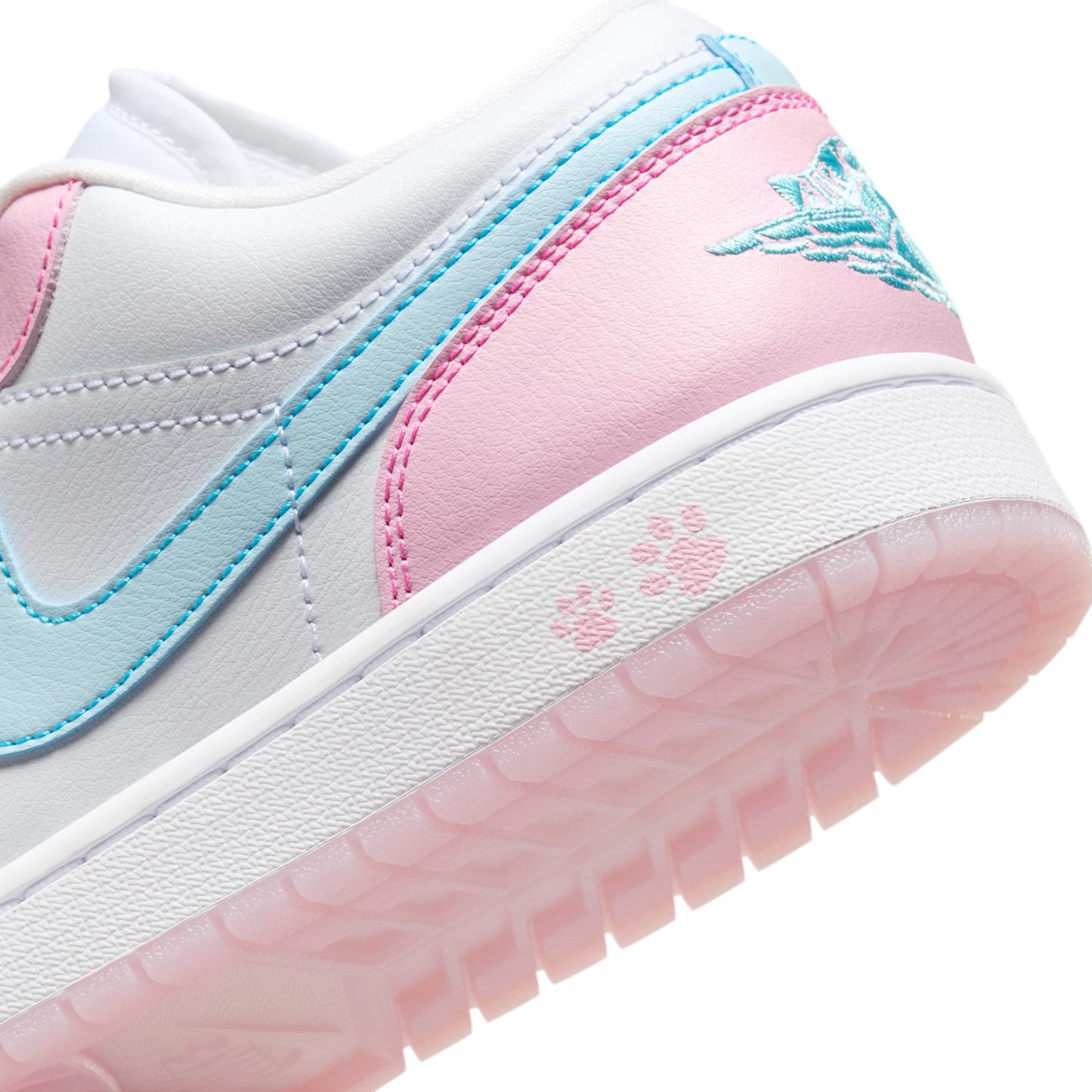 Jordan 1 Low SE Paw Print Pink Foam (Women's)