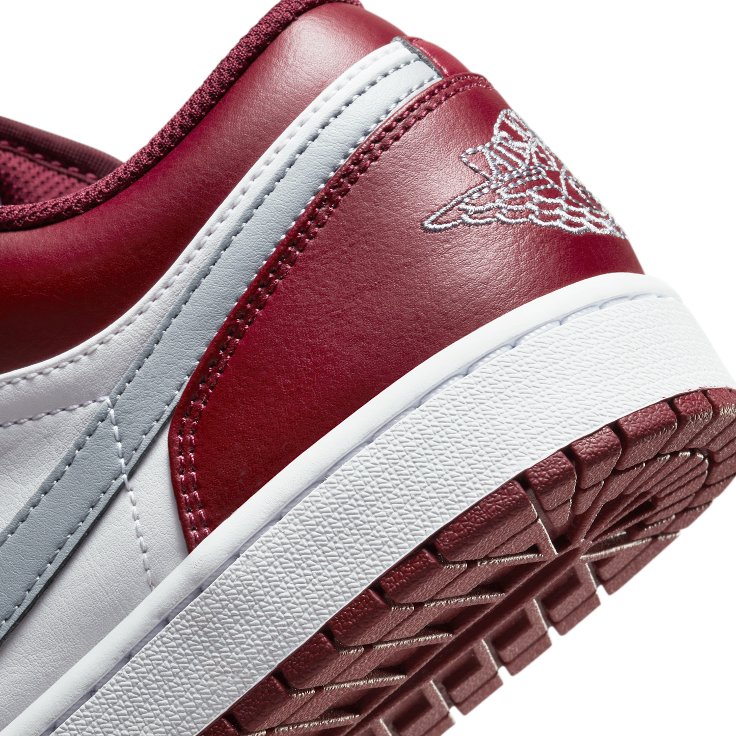 Jordan 1 Low White Bordeaux