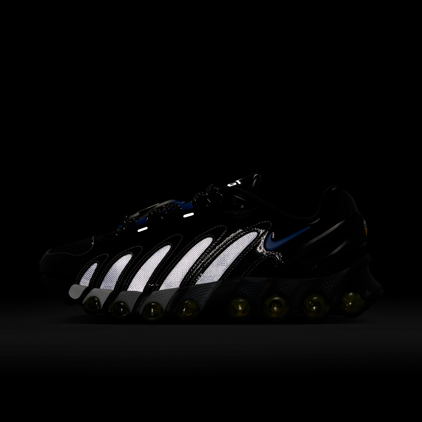 Nike Air Max Dn8 Patta Black Metallic Silver