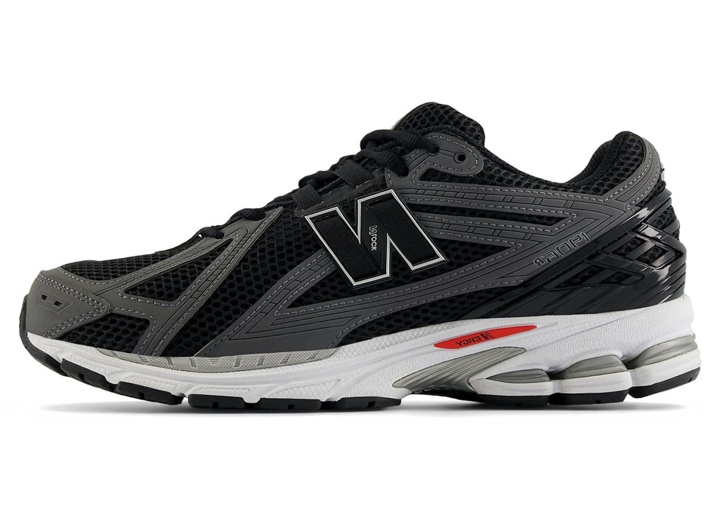 New Balance 1906R Black Team Red Castlerock
