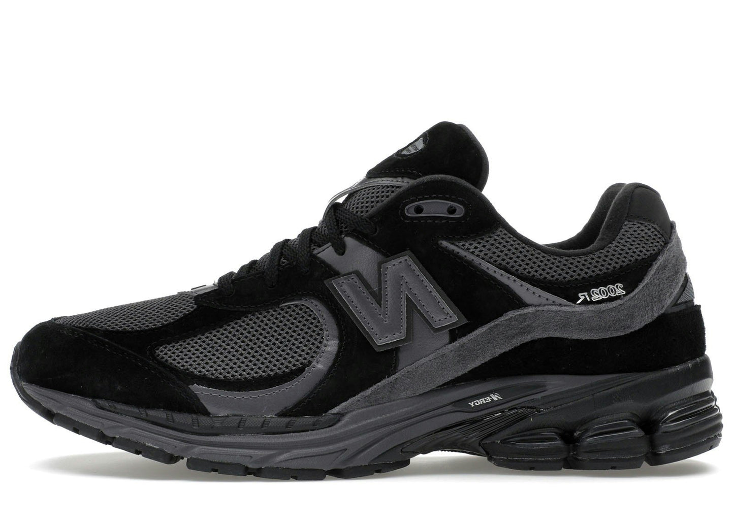 New Balance 2002R Black Dark Grey