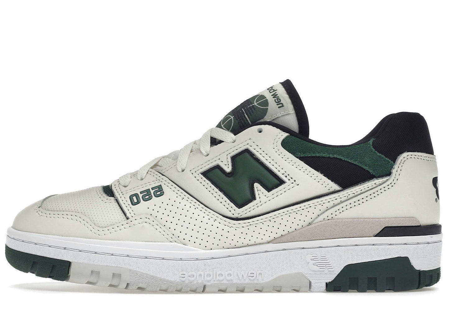 New Balance 550 Sea Salt Pine Green