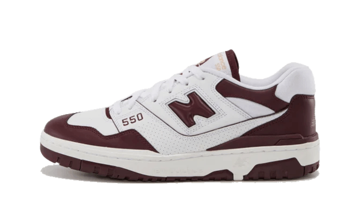 550 White Burgundy (BB550BZ1) - EU 36–46.5 - White | SOSUKICKS