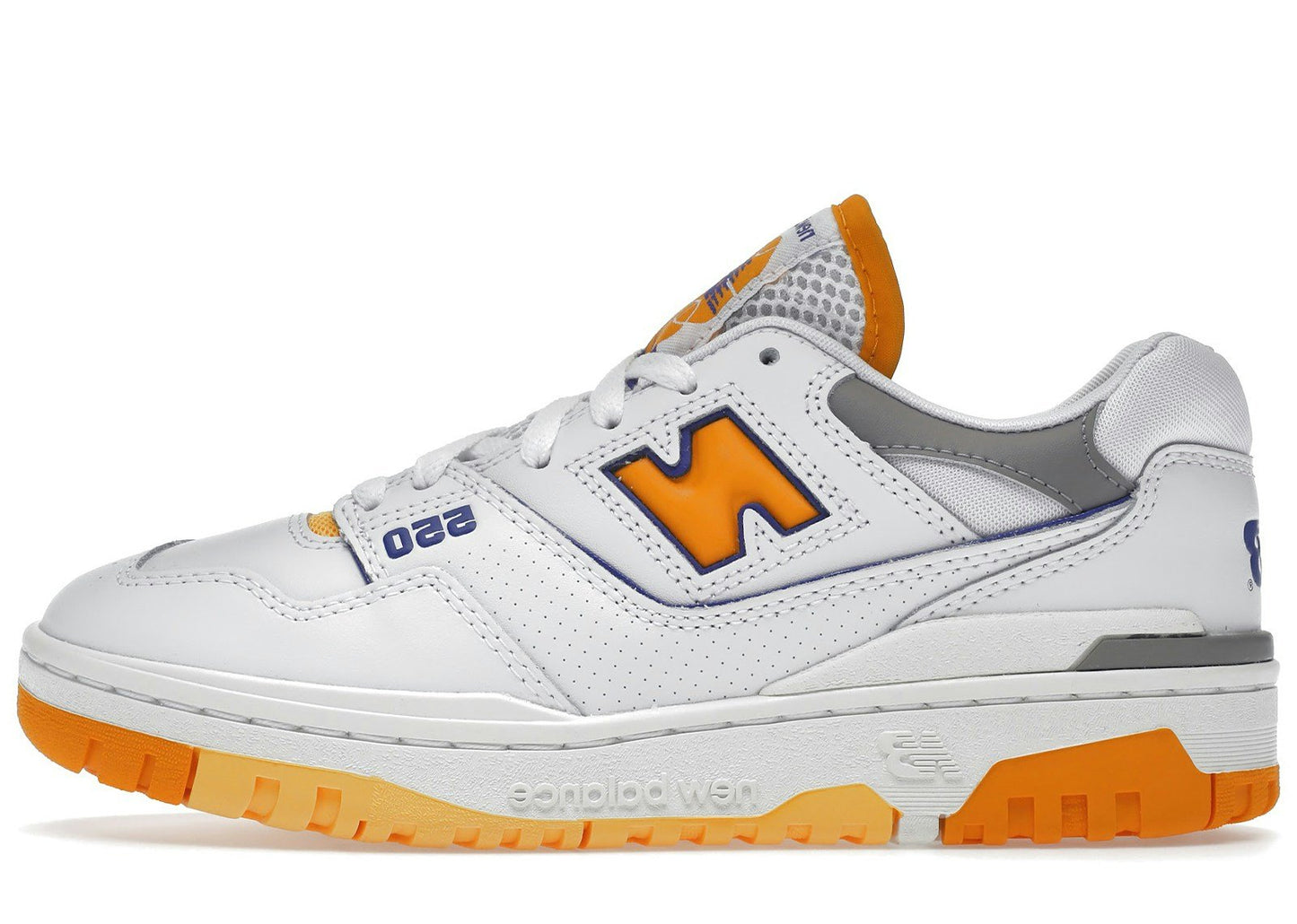New Balance 550 White Vibrant Orange