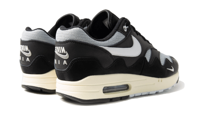 Air Max 1 Patta Black Grey (Special Box + Bracelet) (DQ0299-001) - 37.5 EU - 5 US - Black | SOSUKICKS