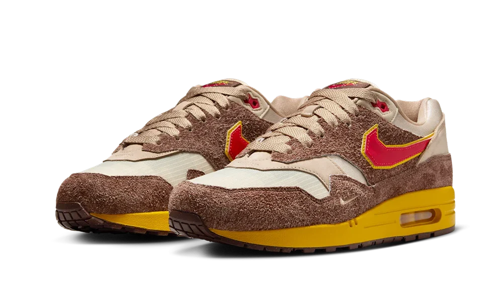 Air Max 1 SWOOSH Low Poly Big Head Origins (HV5776-200) - 36.5 EU - 4.5 US - Brown | SOSUKICKS