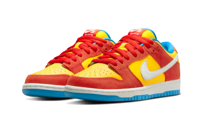 SB Dunk Low Pro Habanero Red (Bart Simpson) (BQ6817-602) - 36.5 EU - 4.5 US - Red | SOSUKICKS