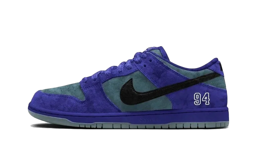 SB Dunk Low Supreme INK (HQ8487-500) - EU 36–47.5 - Black | SOSUKICKS