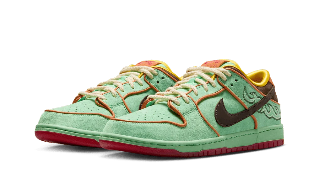SB Dunk Low Tourmaline BHM (HF3058-300) - 36 EU - 4 US - Green | SOSUKICKS