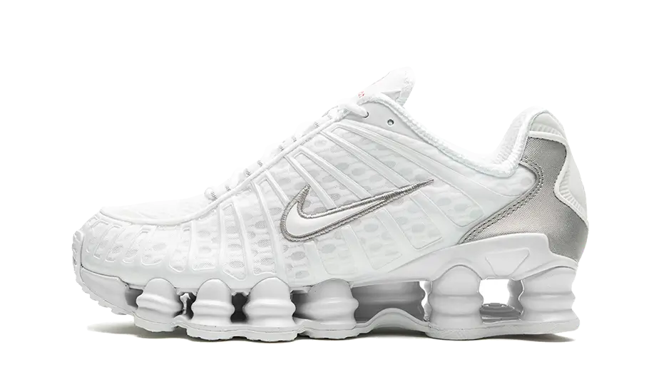 Shox TL White Metallic Silver Max Orange (AR3566-100) - EU 35.5–49.5 - Orange | SOSUKICKS