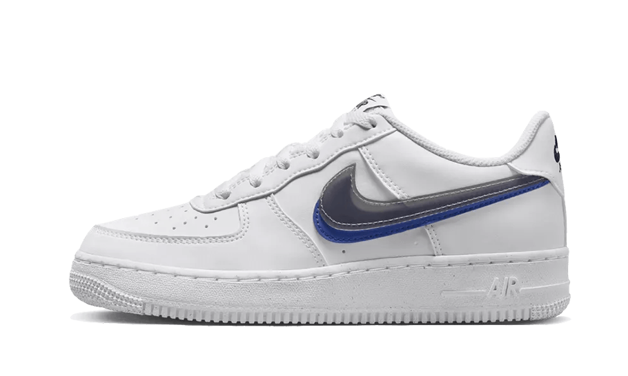 Air Force 1 Low Impact Next Nature Double Swoosh White Black Blue (FD0688-100) - EU 36–40 - Black | SOSUKICKS