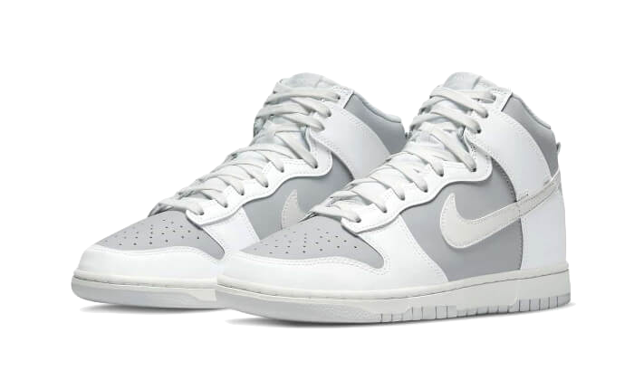 Dunk High Retro Grey White (DJ6189-100) - 39 EU - 6.5 US - White | SOSUKICKS