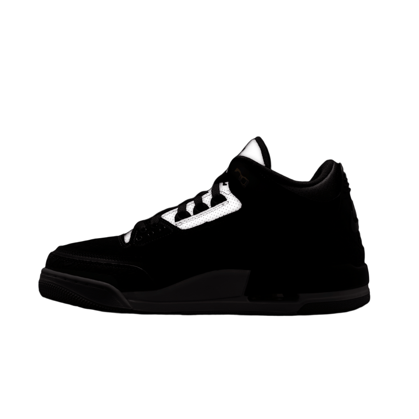 Jordan 3 Retro Tinker Black Cement Gold