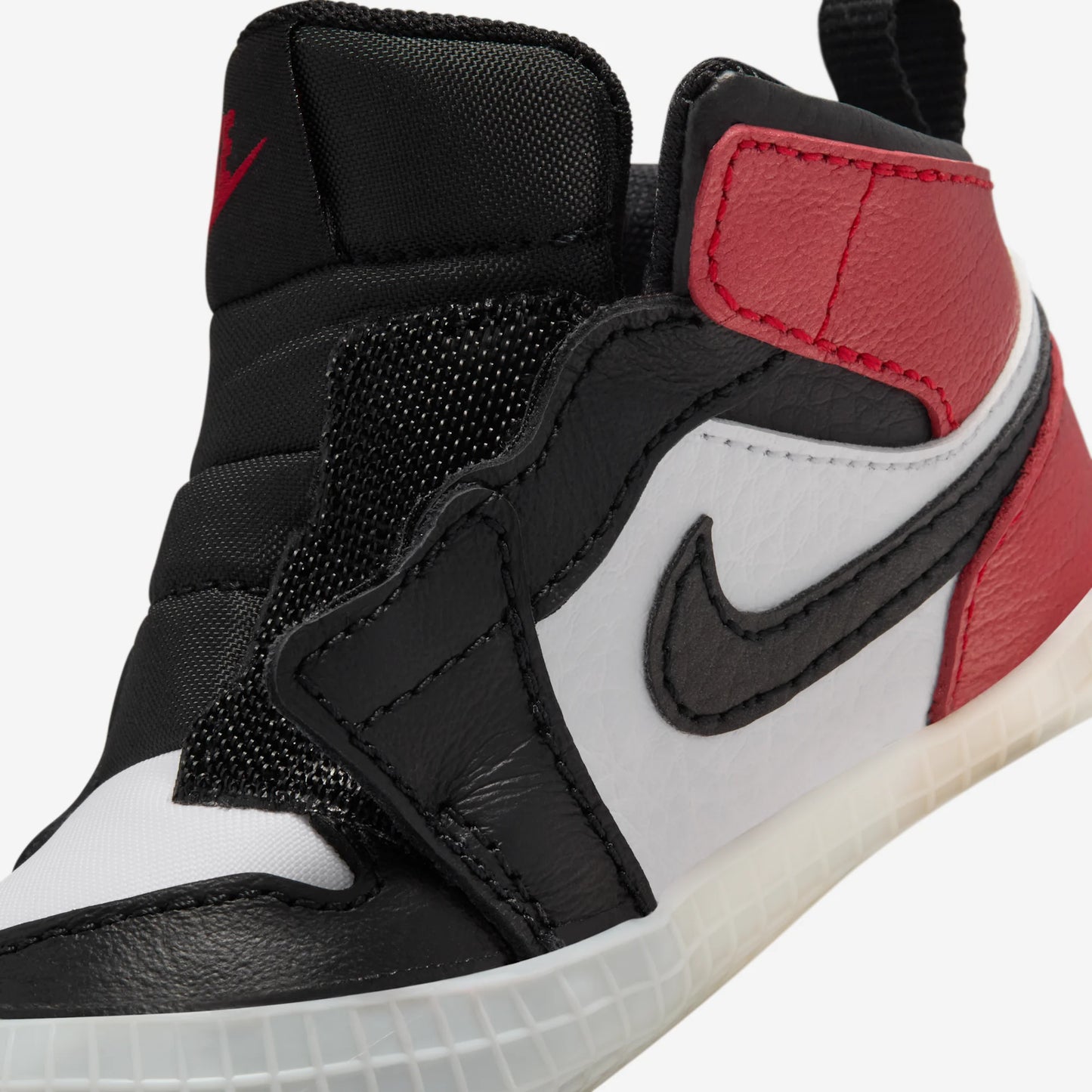 Jordan 1 Crib Bootie Black Toe Reimagined (I)