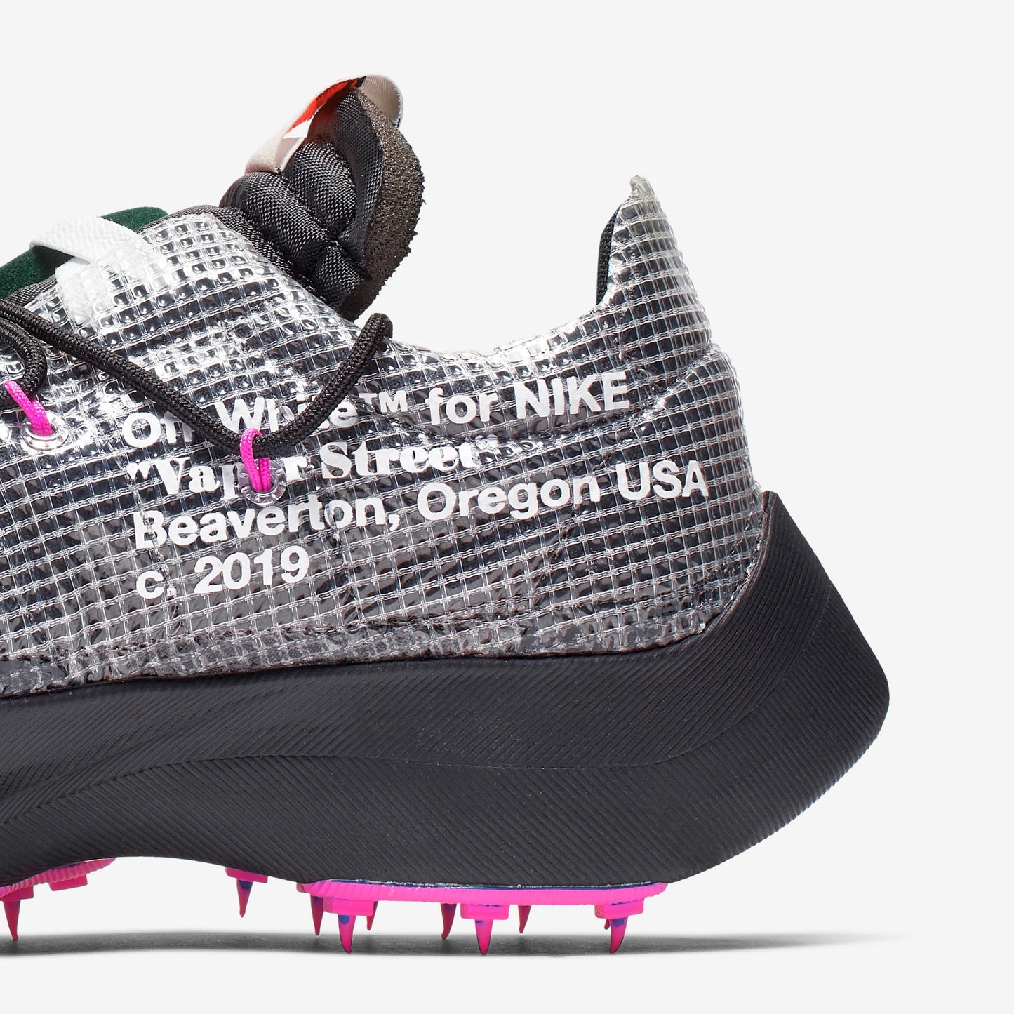 Nike Vapor Street Off-White Black Laser Fuchsia (Women's)