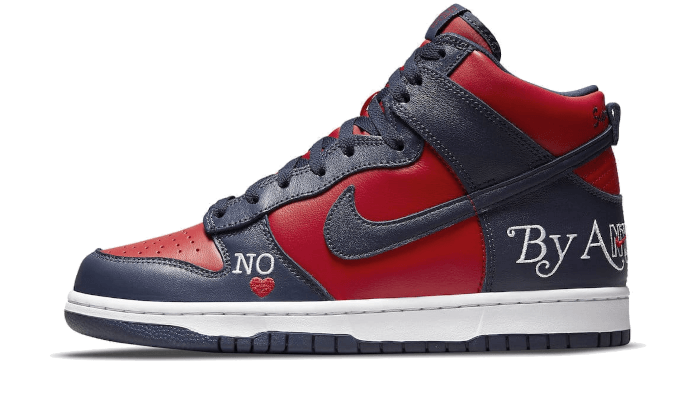 SB Dunk High Supreme By Any Means Navy (DN3741-600) - EU 40–47.5 - Navy | SOSUKICKS