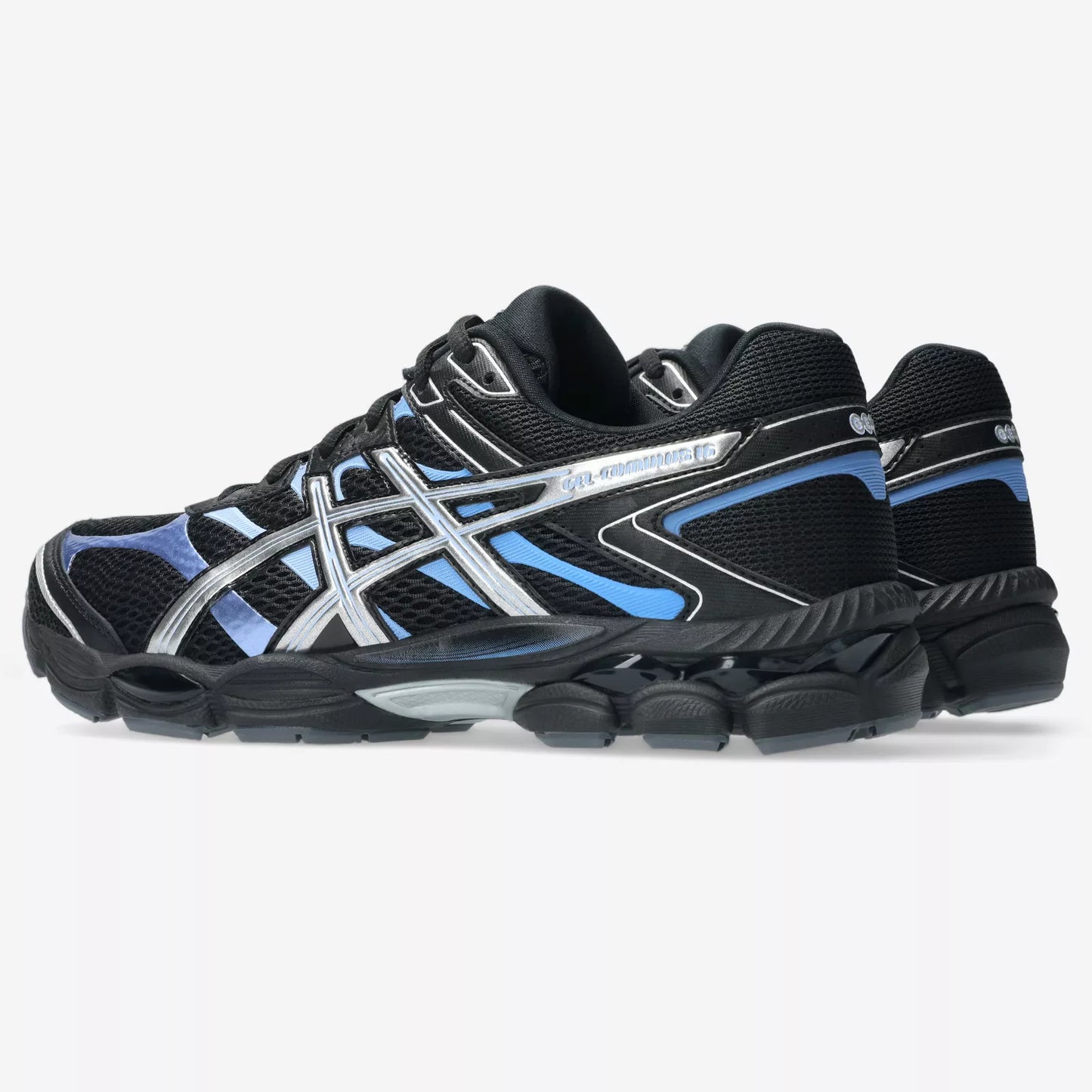 ASICS Gel-Cumulus 16 Black Pure Silver Blue