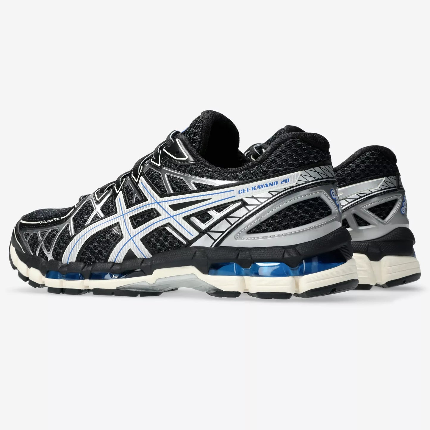 ASICS Gel-Kayano 20 Black Pure Silver