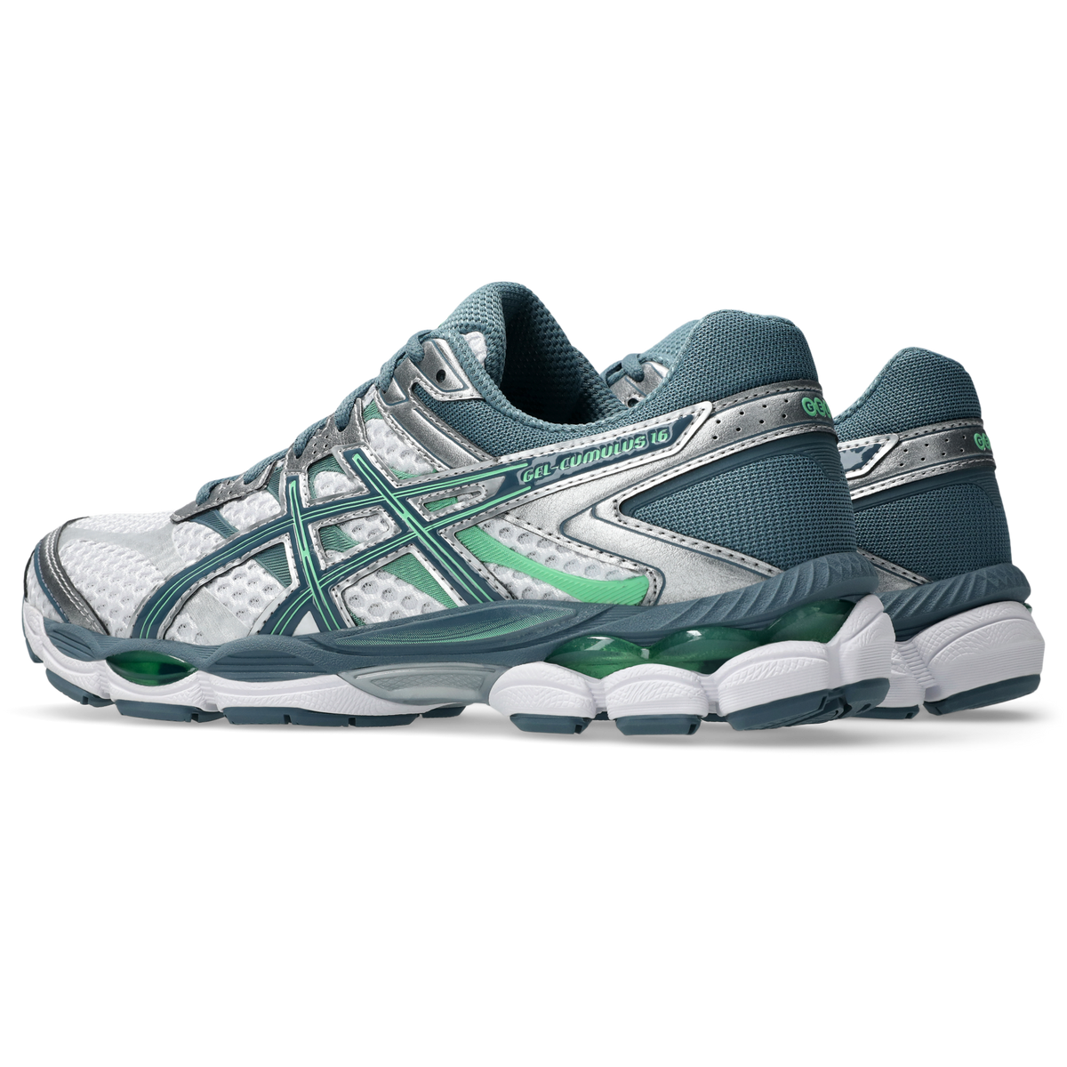 ASICS Gel-Cumulus 16 White Ironclad