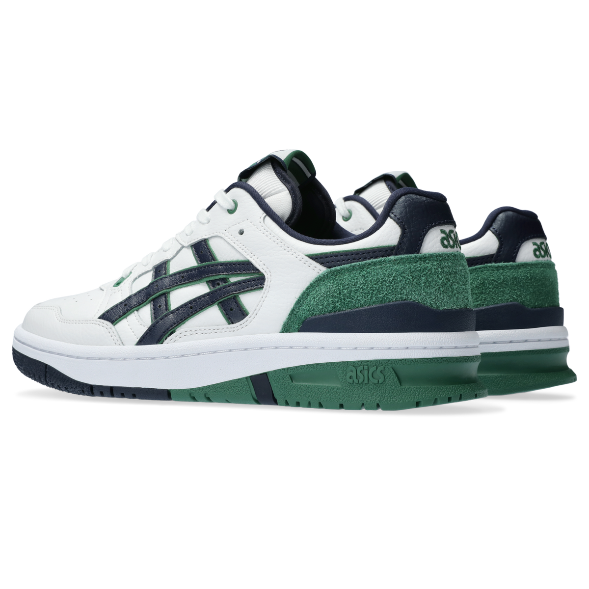 ASICS EX89 White Midnight Green