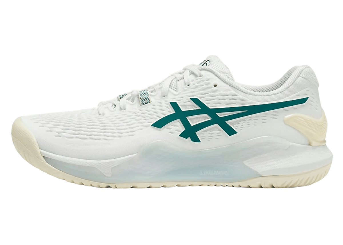 ASICS Gel-Resolution 9 White Pitch Green