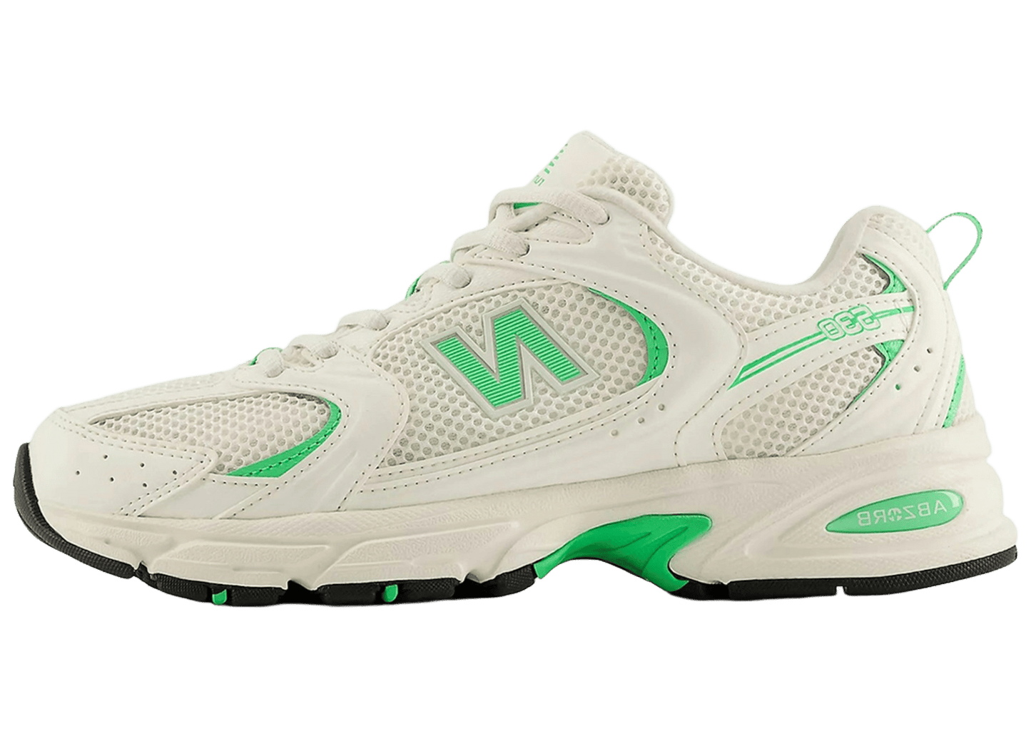 New Balance 530 Sea Salt Lime Leaf