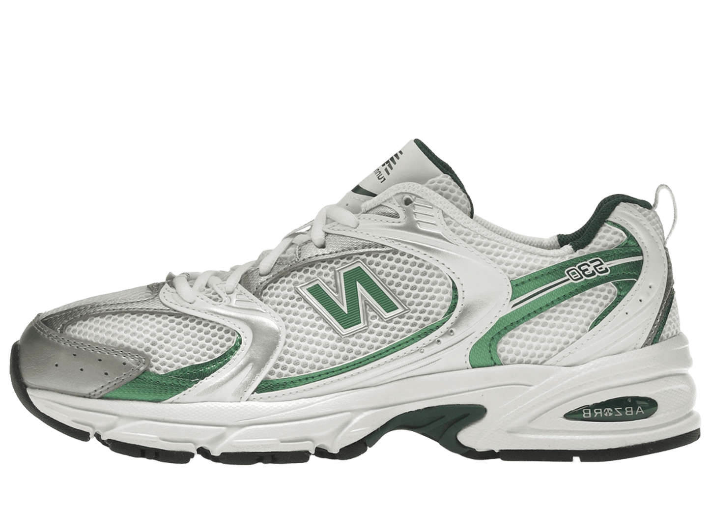 New Balance 530 White Nightwatch Green