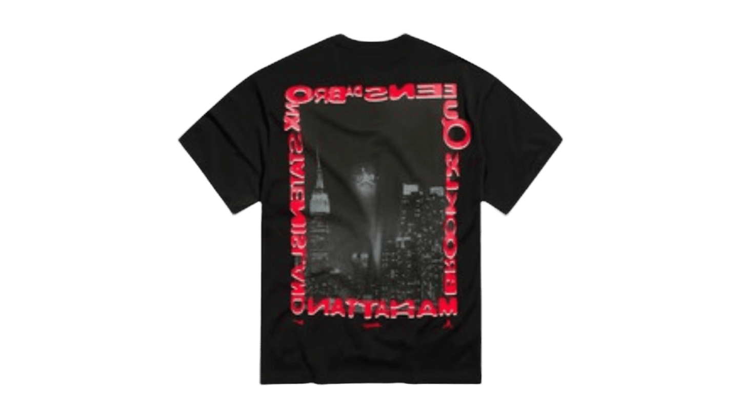 Awake x Jordan 5 Borough Tee Black