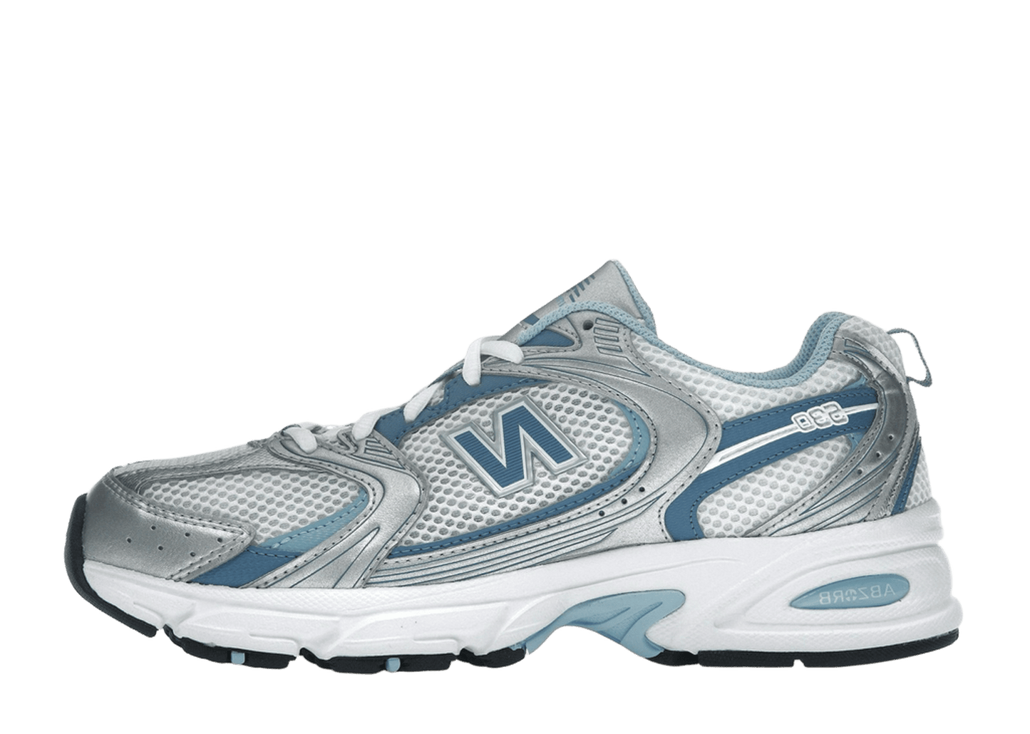 New Balance 530 Silver Metallic Heron Blue