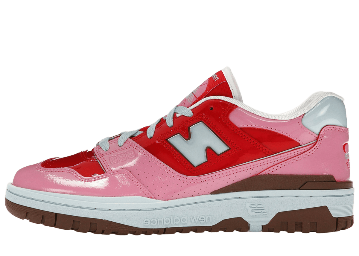New Balance 550 Y2K Patent Leather Pack Red Pink