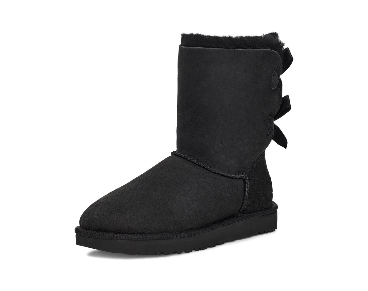UGG Bailey Bow II Boot Black (Women's)