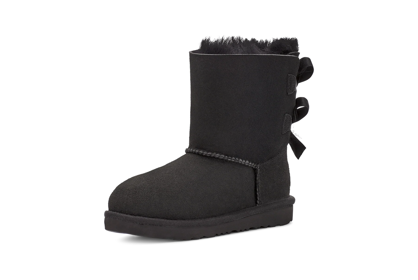 UGG Bailey Bow II Boot Black (Kids)