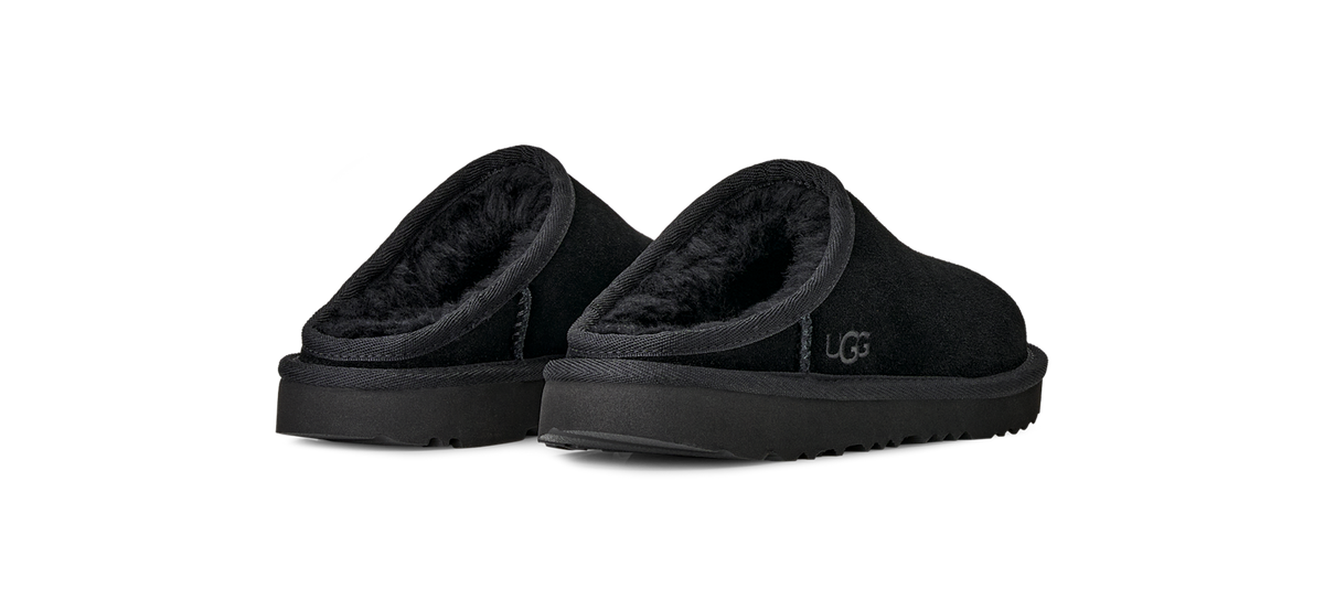 UGG Classic Slip-On Slipper Black (Kids)