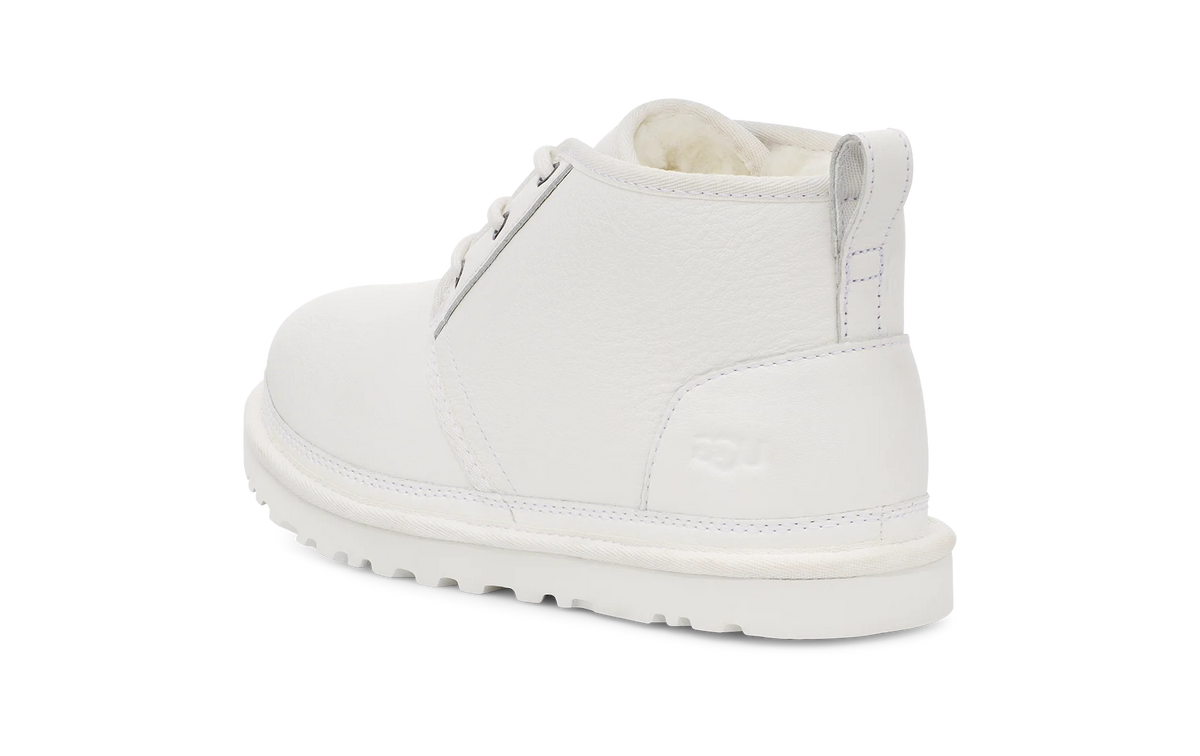 UGG Neumel Leather Boot White