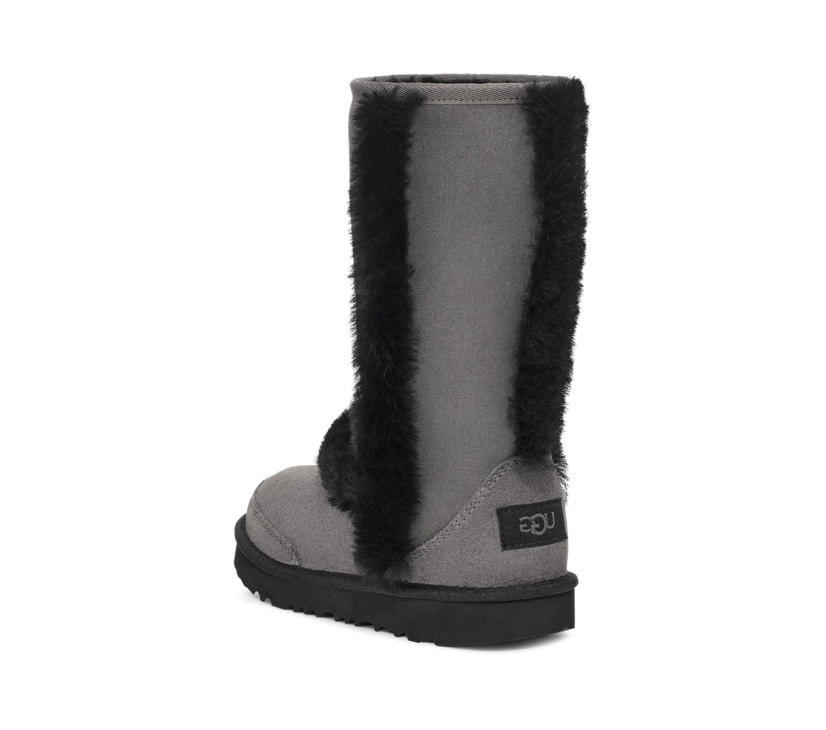 UGG Sunburst Tall Boot Grey Black (Kids)