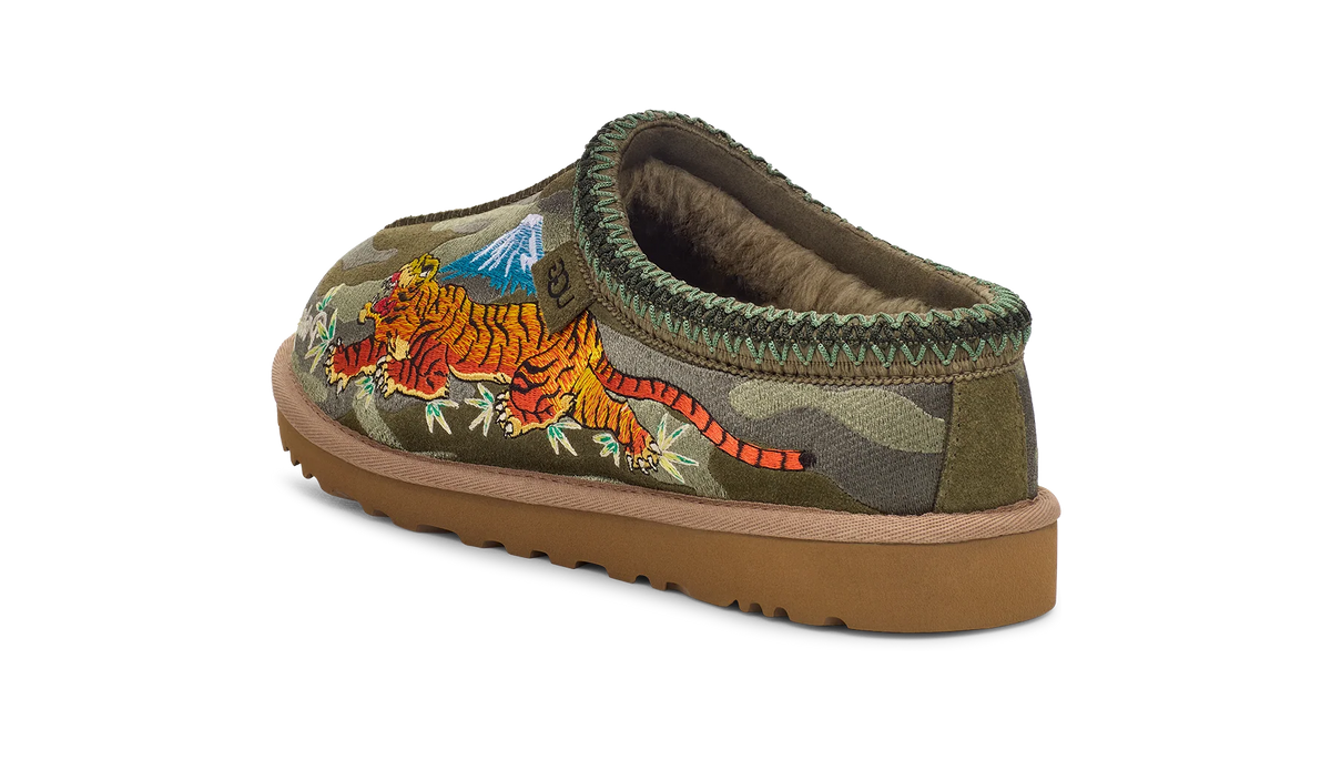 UGG Tasman Slipper Palace Burnt Olive Camo