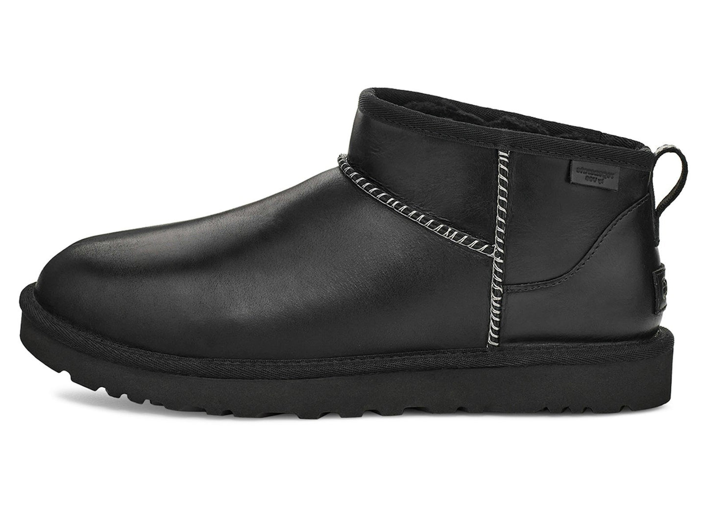 UGG Classic Ultra Mini LTHR Regen Boot Black