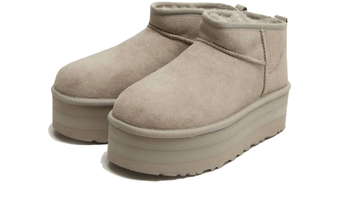 Classic Ultra Mini Platform Boot Goat (1135092-GOA) - 37 EU - 6 US - Gray | SOSUKICKS