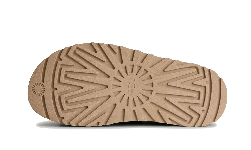 UGG GoldenGlow Embossed Sandal Mustard Seed