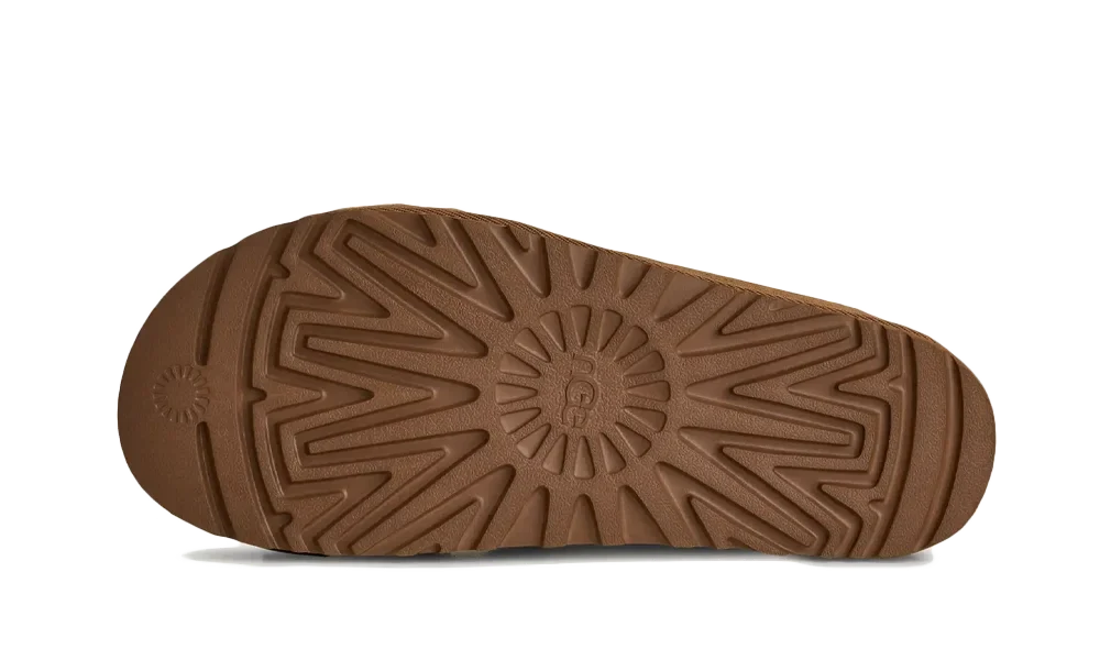UGG Goldenstar Hi Artistitch Slide Chestnut Multi
