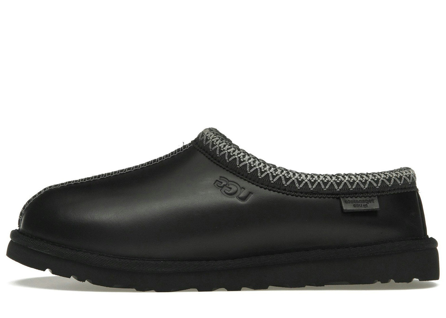 UGG Tasman LTHR Regen Slipper Black