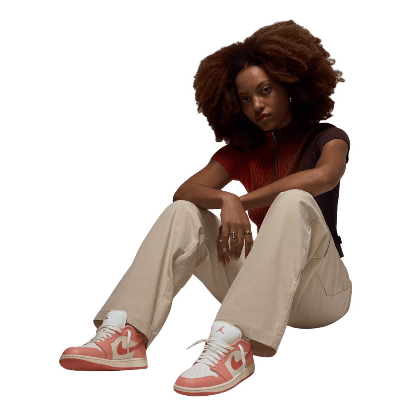 Jordan 1 Low Madder Root (Women's)