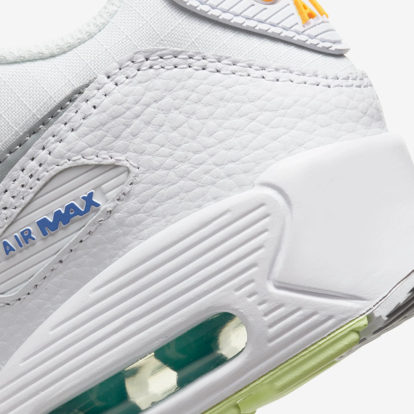 Nike Air Max 90 White Laser Orange Aurora (GS)