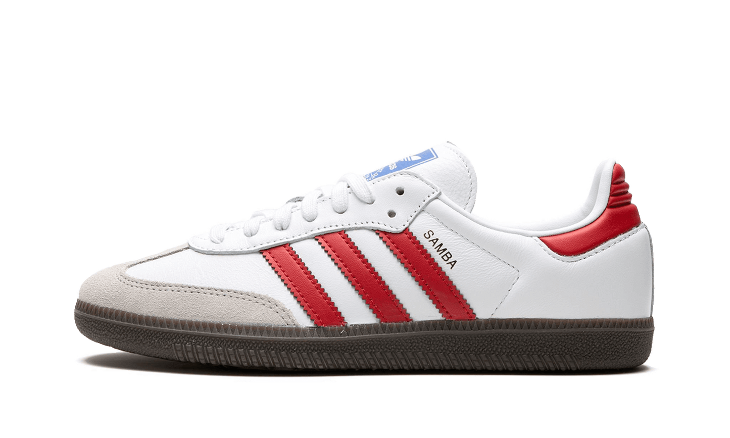Samba OG White Red (IG1025) - EU 36–47.333333333333336 - White | SOSUKICKS