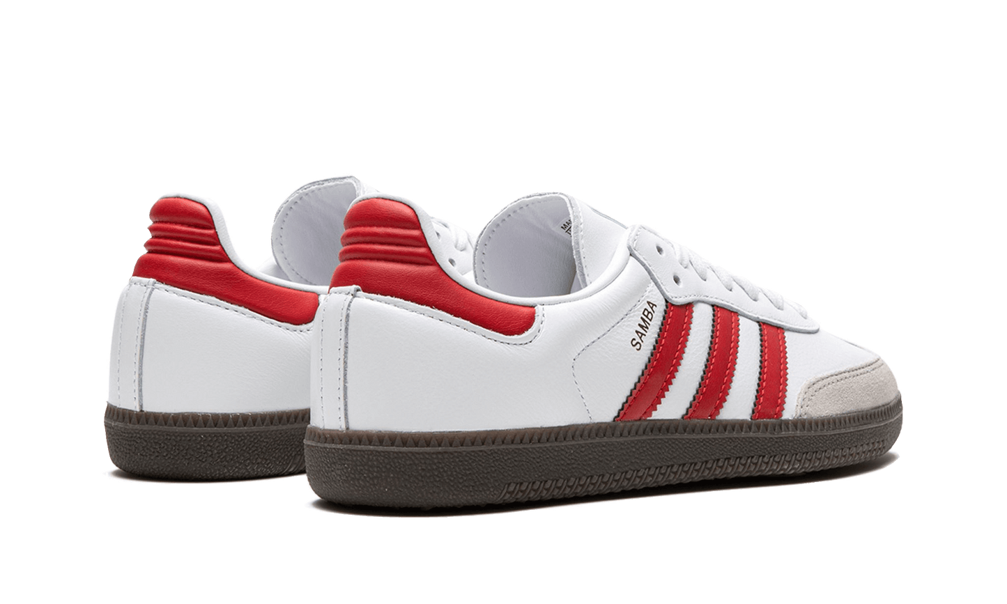 Samba OG White Red (IG1025) - 37 1/3 EU - 5 US - White | SOSUKICKS